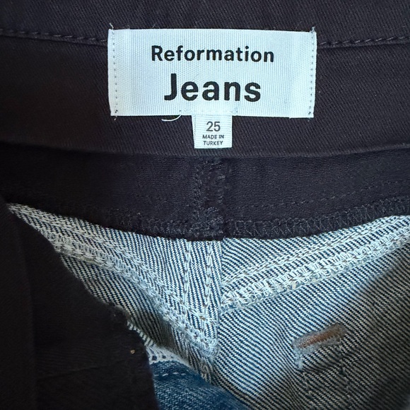 Reformation Cary High Rise Slouchy Wide Leg Jeans - NWT - Picture 4 of 5